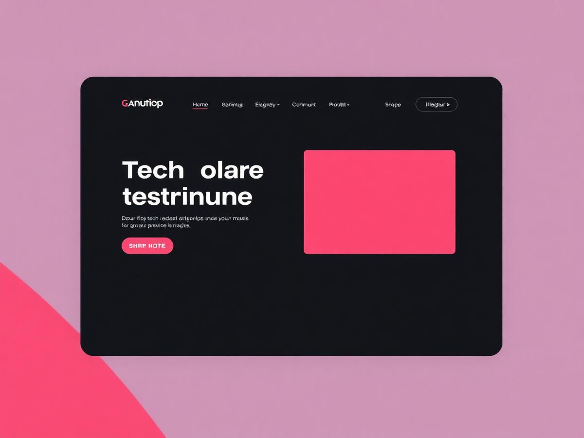 Your project here website preview
